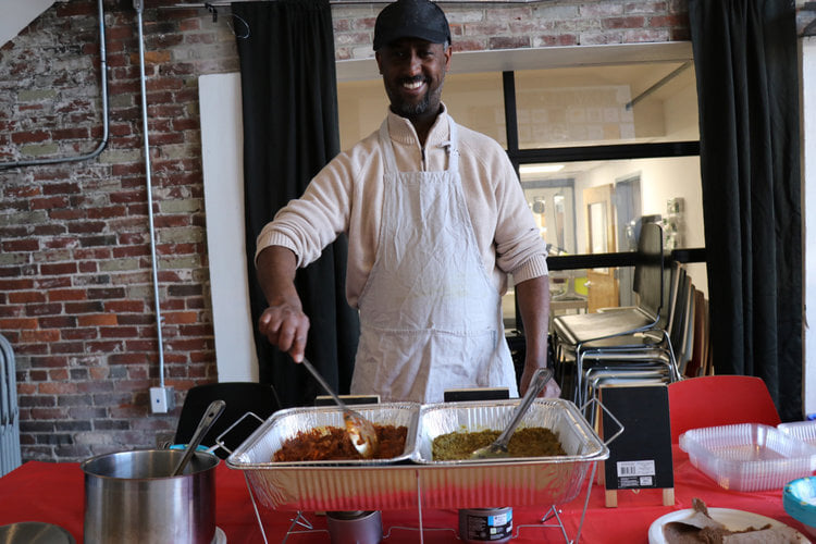 Aklilu Tsaedu, owner of Niyat Catering based in Portland