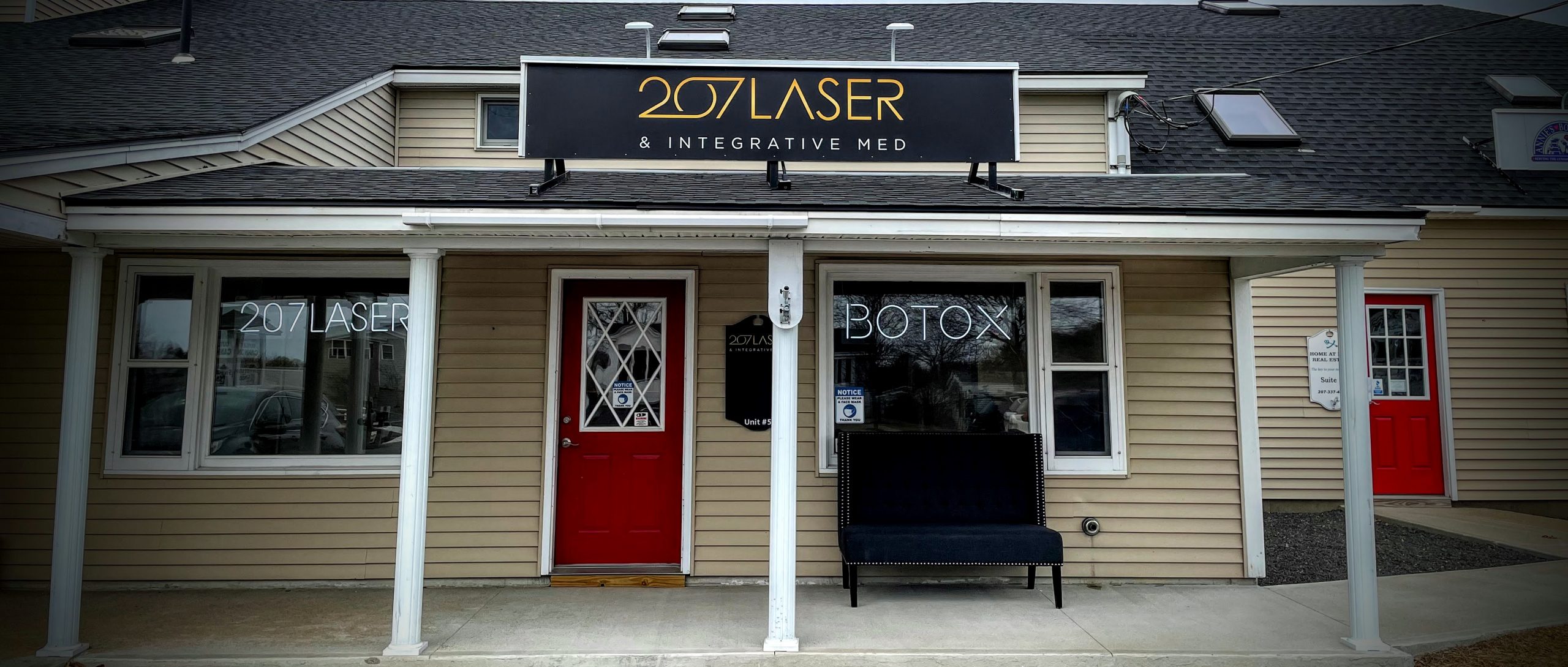 207 laser store front at Post Road wells
