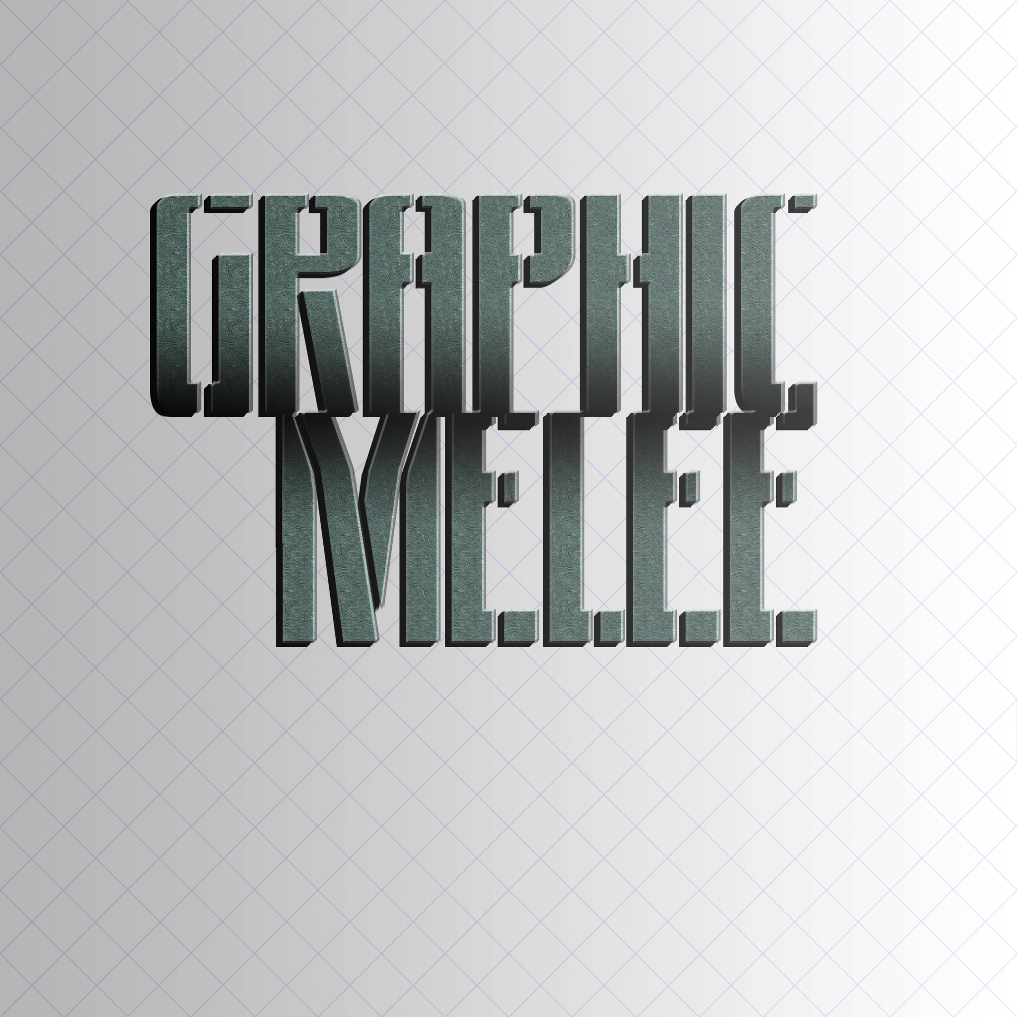 Graphic melee logo