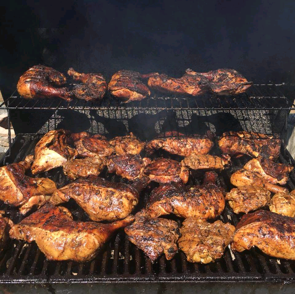 Barbeque chicken from JJ's Jerk Shack