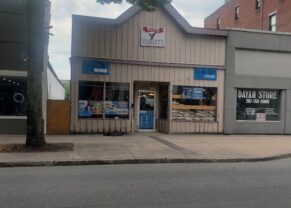 Baraka Store front at Lisbon street Lewiston