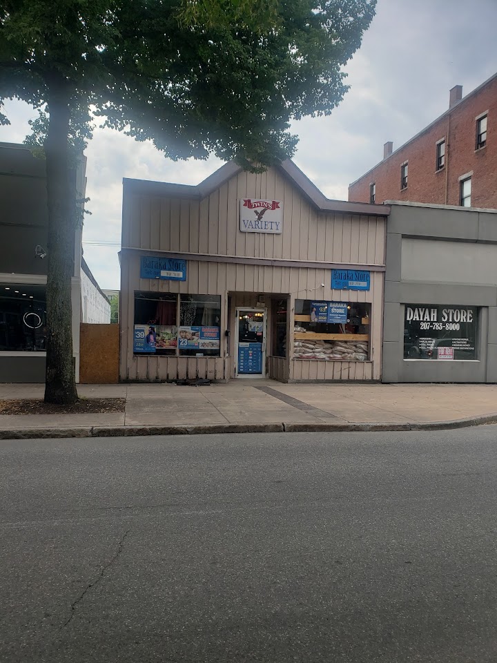 Baraka Store front at Lisbon street Lewiston