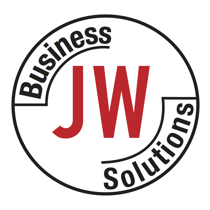 Jw business solutions business Logo