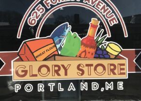 Glory store business logo