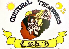 Business Logo for Leela's Cultural Treasures