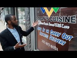 Qassim abdisalan the owner of Saban cuisine