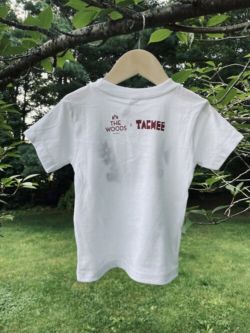 White shirt with Tachee Logo
