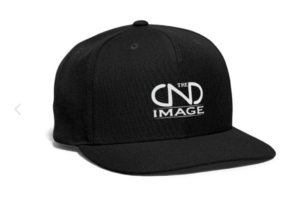 The DND image Logo on a cap