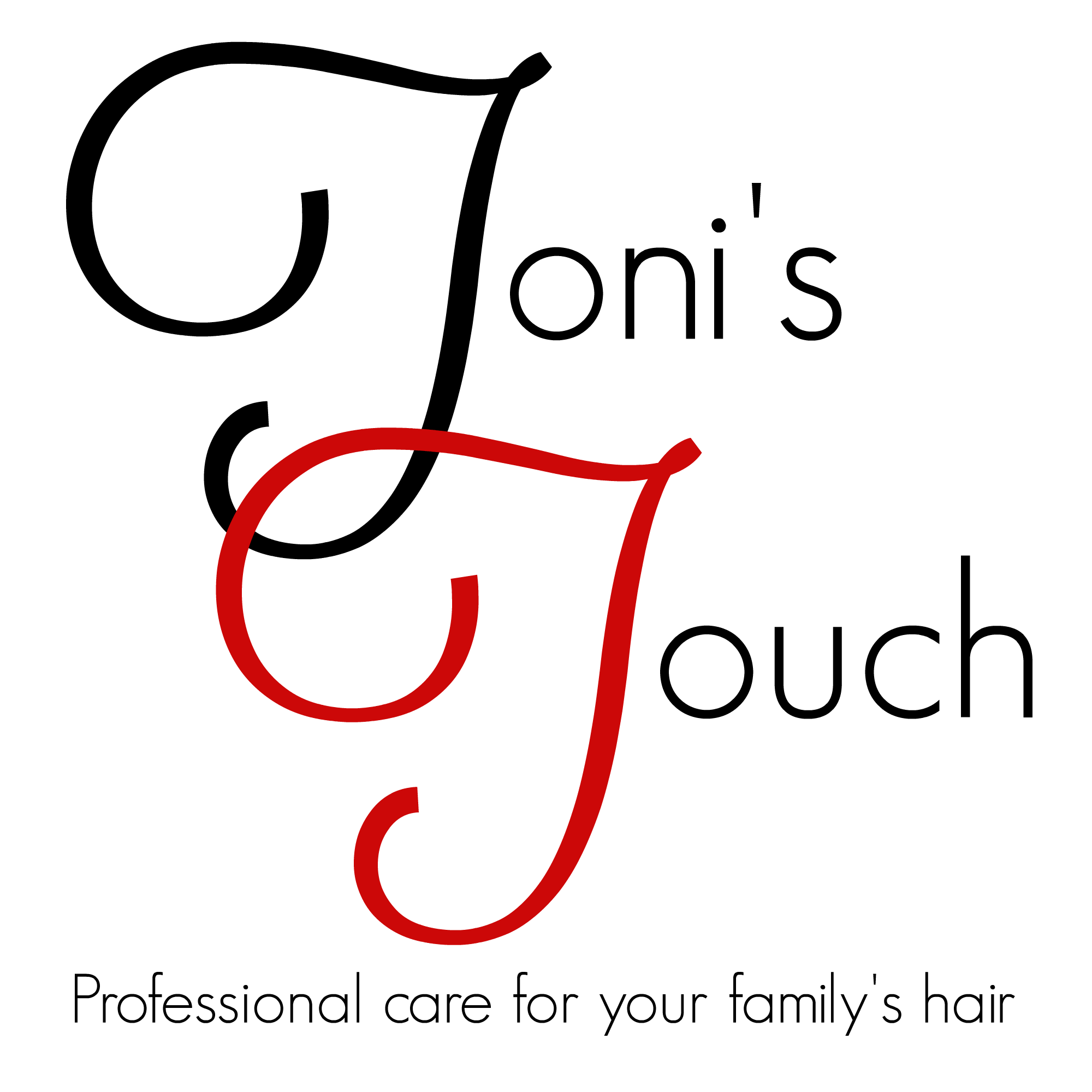 Toni touch Beauty supply business logo