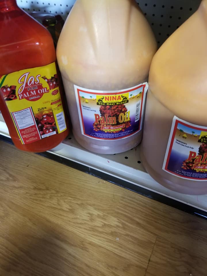 Palm oil sold in Topical Taste and styles