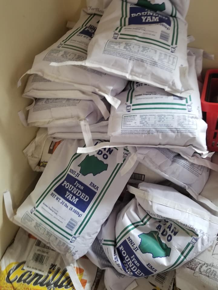Pounded yam from Topical Taste and styles