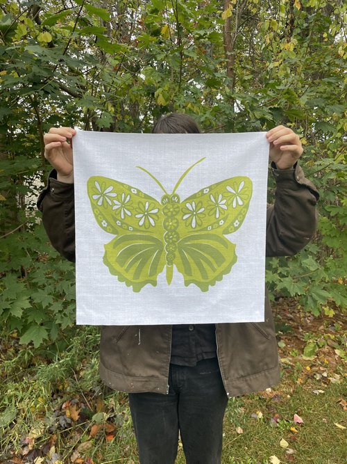 Butterfly print design