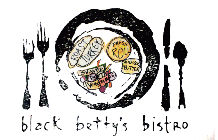 Black betty bistro logo