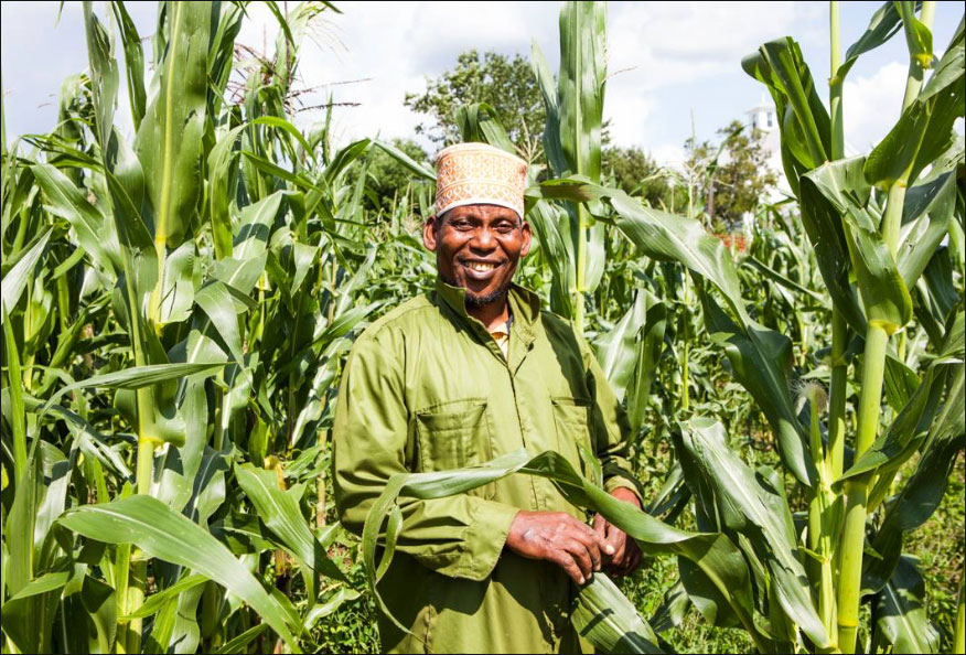 Farmer at new Root cooperative Farm