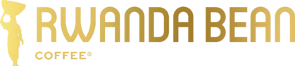 Rwanda bean coffee logo