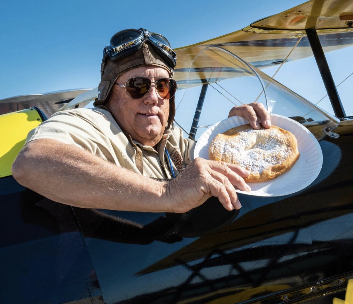 Man showing us is Fried Dough