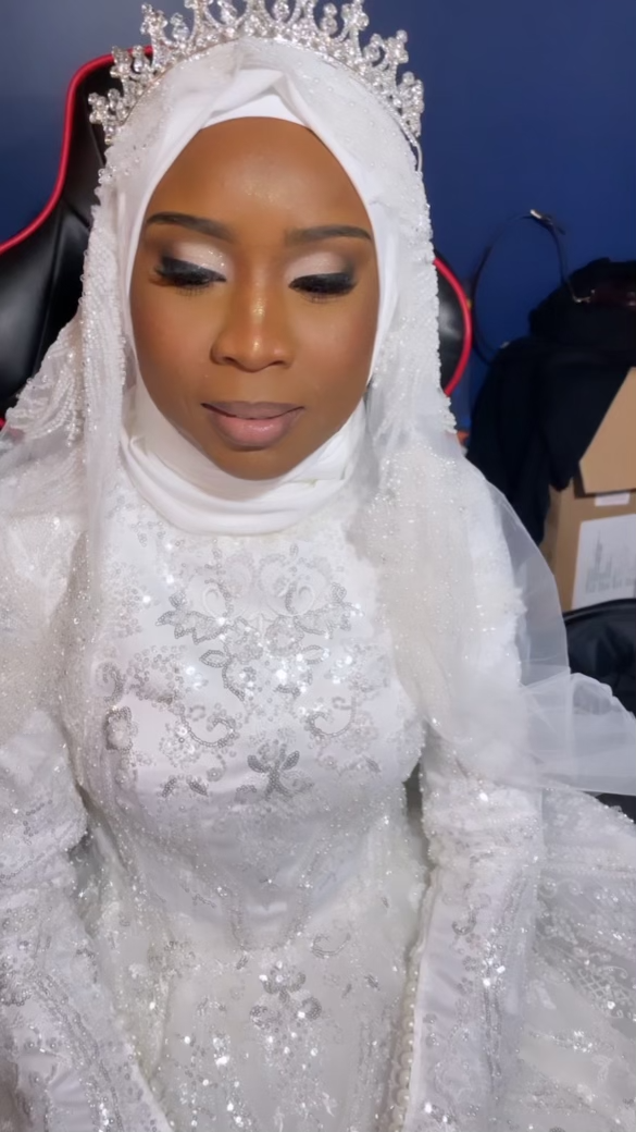 Make up done on a wedding bride by Beat By Yusra