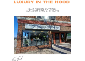 Luxury in the hood store front main street Lewiston