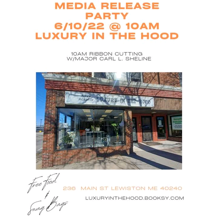 Luxury in the hood store front main street Lewiston